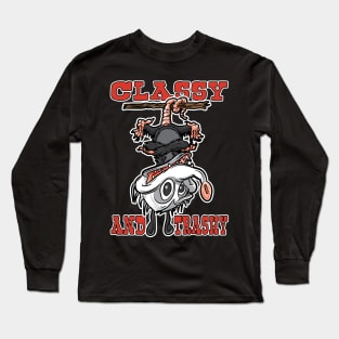 Classy and Trashy Possum Long Sleeve T-Shirt